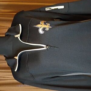 NFL Black & Gold New Orleans Saints Team Apparel Jacket